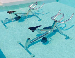 อุปกรณ์สระว่ายน้ำ จักรยานใต้น้ำ AQUA Bike ยี่ห้อ HYDRORIDER จากอิตาลี