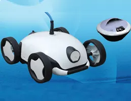 หุ่นยนต์ทำความสะอาดสระอัตโนมัติ WINNY รุ่น FALCONพร้อมแบตเตอรี่ลอยน้ำ-ยกเลิกนำเข้าและจำหน่าย