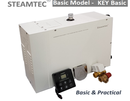 เครื่องกำเนิดไอน้ำ STEAMTEC รุ่น KEY BASIC 4.5-24KW สำหรับห้องสตรีม