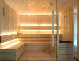 รับสั่งผลิตห้องซาวน่าแบบบิ้วอิน (Built-in)