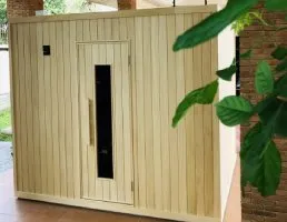 อุปกรณ์สระว่ายน้ำ ห้องอบซาวน่า รับสั่งผลิตห้องซาวน่าแบบลอยตัว