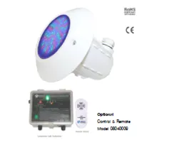 อุปกรณ์สระว่ายน้ำ ห้องอบซาวน่า ไฟใต้น้ำ EMAUX รุ่น ELCOMP, LED 10W/12VAC สำหรับสระคอนกรีต หรือ สระไวนิล