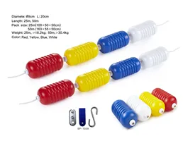 อุปกรณ์สระว่ายน้ำ ห้องอบซาวน่า ลู่ตัดคลื่น วัสดุ PVC ขนาด 9 ซม.