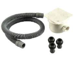 อุปกรณ์สระว่ายน้ำ Junction Boxes Plastic ABS Complete set with 1 meter hose and adaptors 