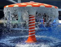 อุปกรณ์สระว่ายน้ำ WATER MUSHROOM WATER FEATURE/  Flow Rate 440 gpm