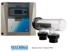 อุปกรณ์สระว่ายน้ำ เครื่องผลิตคลอรีนจากเกลือ/น้ำแร่ WATERCO รุ่น ELECTROCHLOR PRO MINERAL