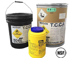 คลอรีนเกล็ด/ผง TCCA90% ยี่ห้อ NISSAN (ญี่ปุ่น) 