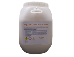 คลอรีนเกล็ด/ผง TCCA90% ยี่ห้อ AQUA CLEANCHLOR (จีน)
