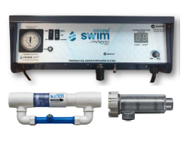 อุปกรณ์สระว่ายน้ำ เครื่องผลิตคลอรีนจากเกลือ พร้อมระบบโอโซนในชุด ยี่ห้อ OZONESWIM