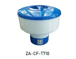 อุปกรณ์สระว่ายน้ำ เครื่องจ่ายสารเคมีลอยน้ำ แบบยุบได้สำหรับคลอรีนก้อน 200กรัม MONA รุ่น ZA-CF-T710