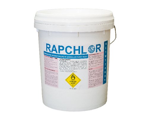 คลอรีนเกล็ด ยี่ห้อ RAPCHLOR (ญุี่ปุ่น) DCCNA 60%